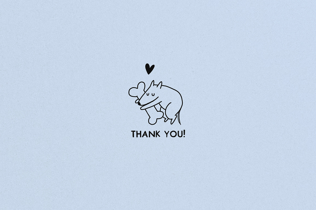 Hand Drawn Doodle Dog, an Animal Illustration by happpydesign (Photo 10 of 10)