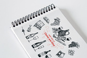 Hand drawn wine illustrations, a Food Illustration by Natalya Levish (Thumbnail 3 of 5)