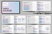 Daily Journal Template, a Stationery Template by ContestDesign (Thumbnail 1 of 6)