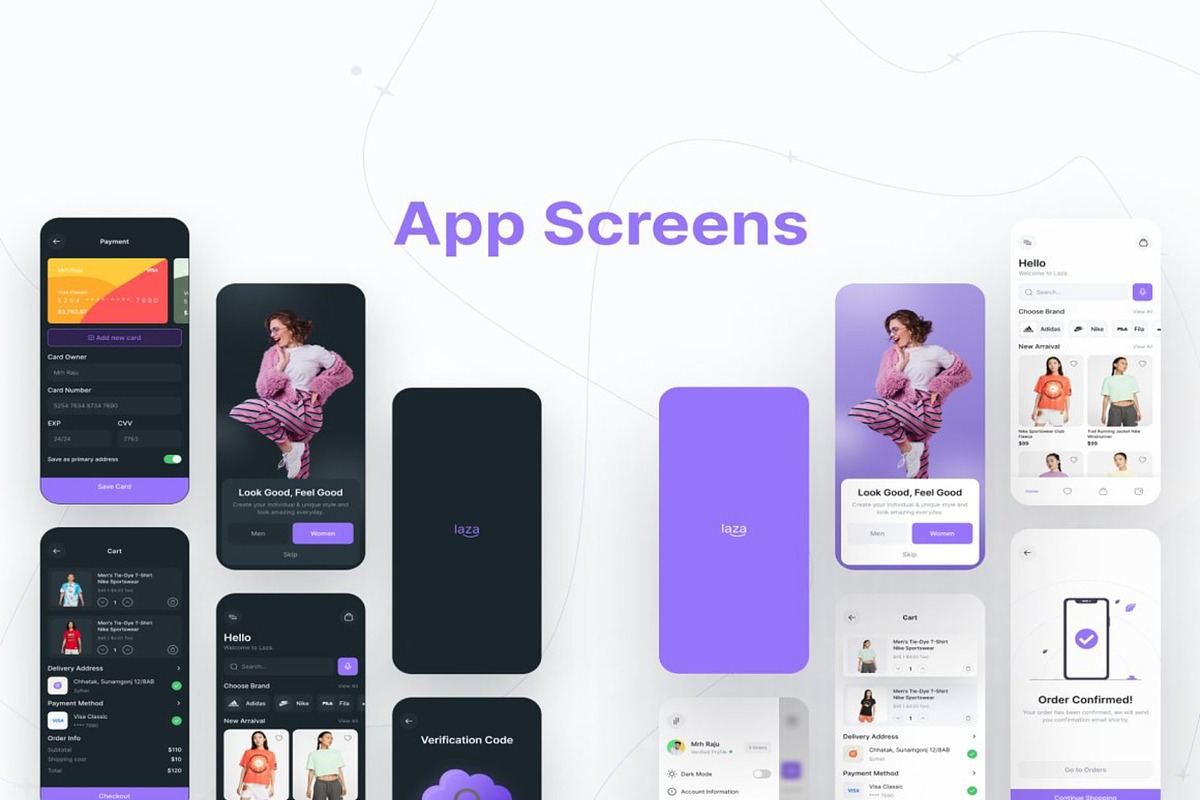 Laza eCommerce UI Kit, an UI Kit Template by Lumina_ui_ux202 (Photo 5 of 6)