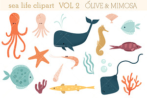 Sea life set VOL 2