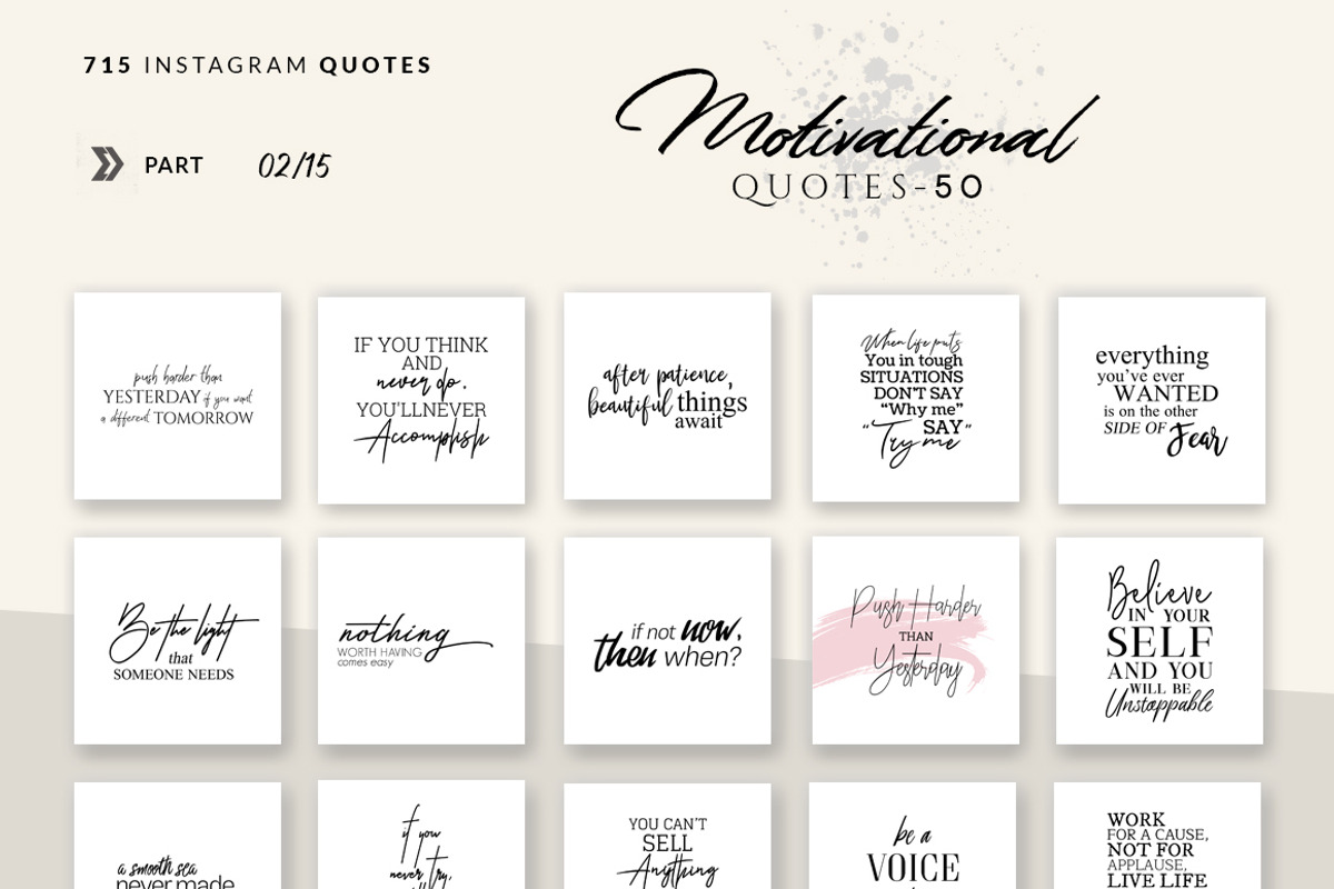 Instagram Social Media Quotes CANVA, a Social Media Template by Eviory (Photo 15 of 55)