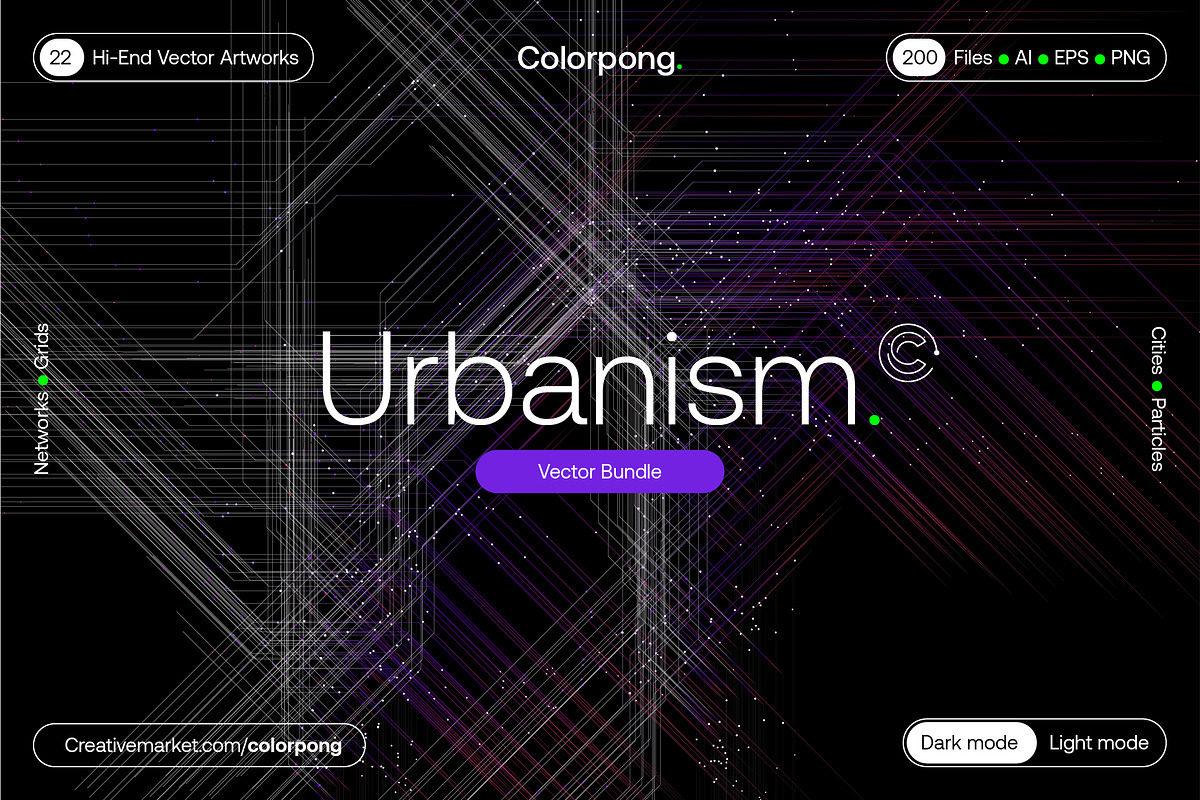 Urbanism – Vector Bundle, a Technology Illustration by Colorpong (Photo 1 of 18)