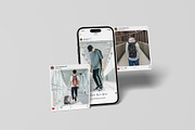 Social Media Instagram Mockup, an iPhone Mockup by Lxadesign (Thumbnail 6 of 9)