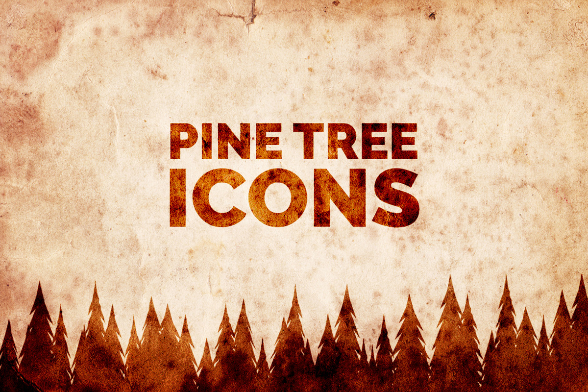 Mountain Pine Tree Icons, an Icon by Calvin Weibel (Photo 1 of 2)