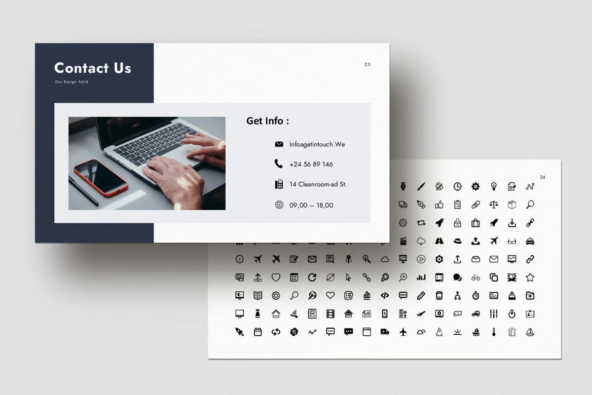 Pitch Deck Keynote Presentation, a Presentation Template by Fit-tee (Photo 6 of 9)