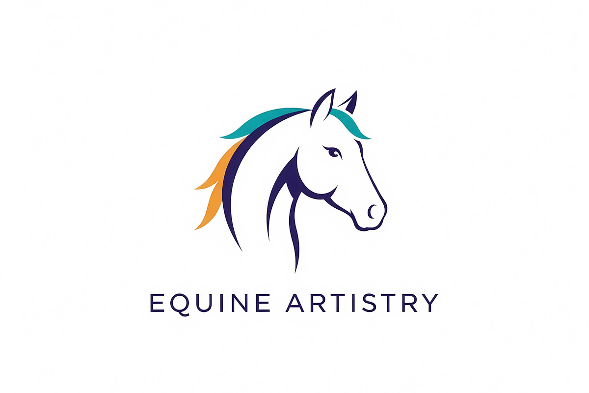 Equine Artistry Horse, a Branding & Logo Template by Logocreative (Photo 2 of 2)