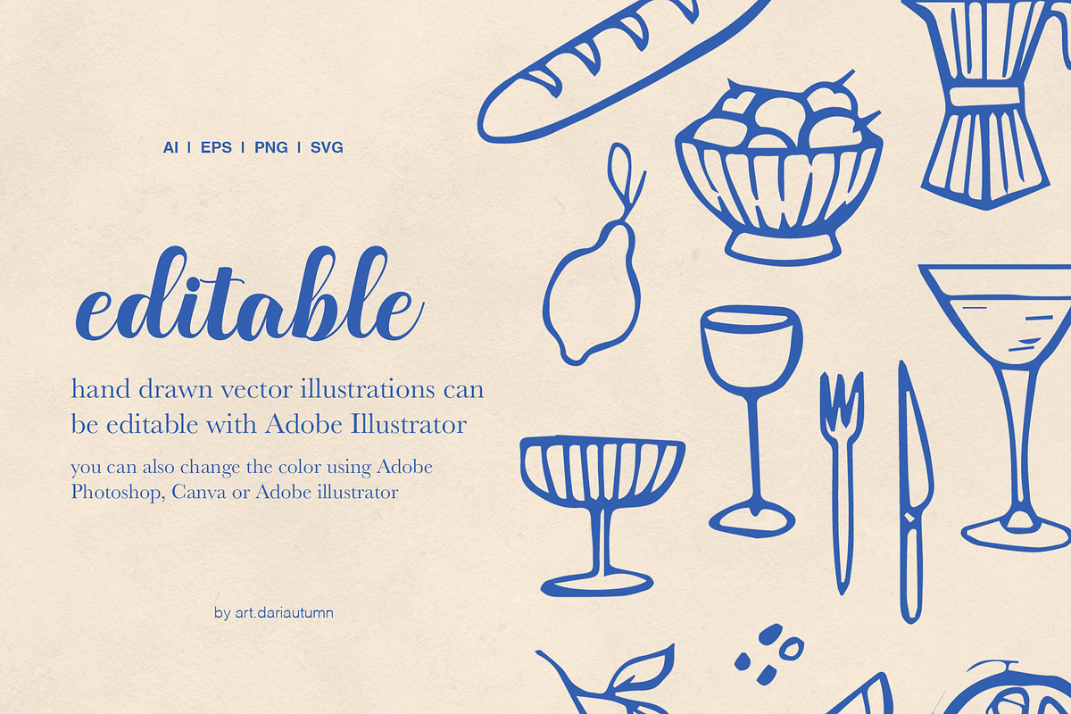 Coastal Vibe Clipart Set, an Object Illustration by Art Dari Autumn (Photo 8 of 15)