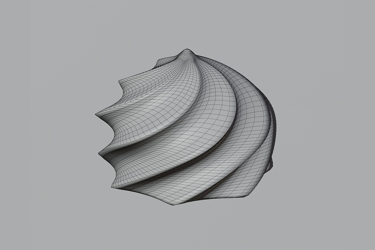 Cream swirl High quality 3d model, an Object 3D Model by fahad121 (Photo 6 of 6)