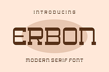 Erbon - Modern Serif Font