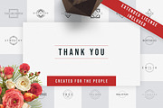 Minimal Badges | 30 Logo Templates, a Branding & Logo Template by VP Fonts (Thumbnail 17 of 17)