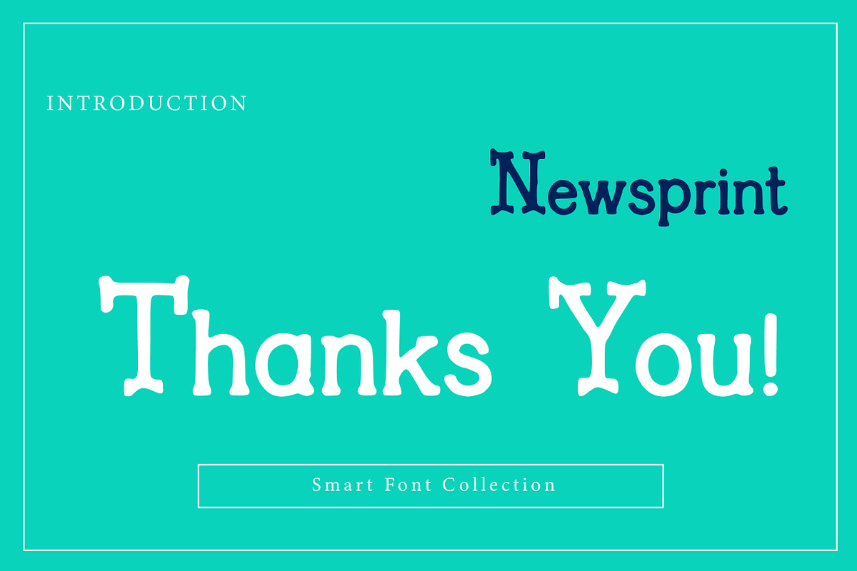 Newsprint, a Slab Serif Font by Wow Magic (Photo 3 of 3)