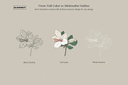 Garden Botanical Illustrations, a Decorative Illustration by likorbut (Thumbnail 5 of 6)