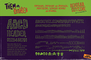 Them Bones: A Novelty Halloween Font, a Font by Wingsart Studio (Thumbnail 4 of 16)
