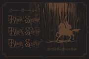 Black Savior Victorian retro Font, a Symbol Font by SHEILLA (Thumbnail 11 of 18)