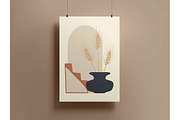 Bohemian Graphic Set, Wall Decor, a Decorative Illustration by NatalyN (Thumbnail 2 of 4)