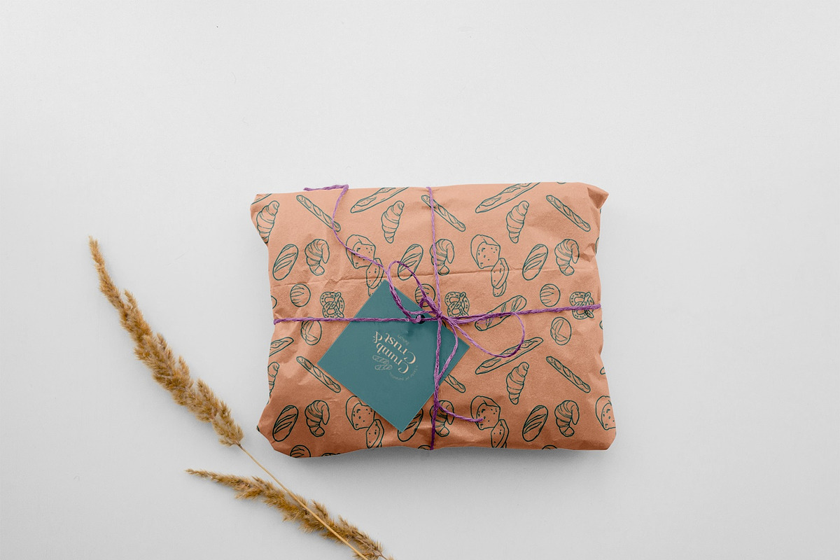 Gift PSD Mockup, a Packaging Mockup by Mocklux (Photo 2 of 2)