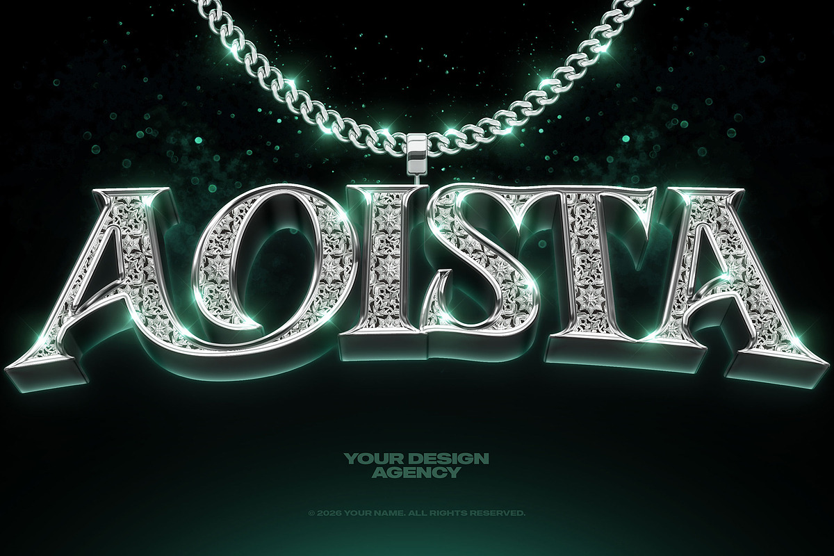 Bling Bling Gold Text Effects Vol 03, a Layer Style Add-On by Hyperpix Productions (Photo 7 of 19)