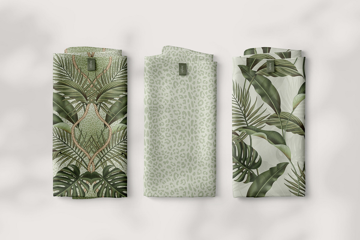 Jungle - Pattern Collection, a Pattern Graphic by PatrushevaYana (Photo 6 of 13)