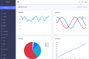 Focus Bootstrap Admin Template