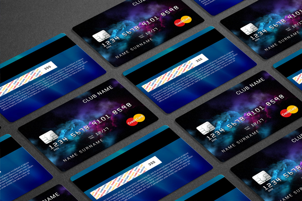 Credit Cards, a Product Mockup by shaman (Photo 2 of 6)