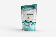 Stand Up Zip Lock Pouch Mockup Set, a Merchandise Mockup by dpi (Thumbnail 9 of 16)