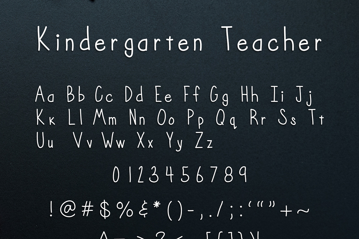 Kindergarten Teacher preview 2