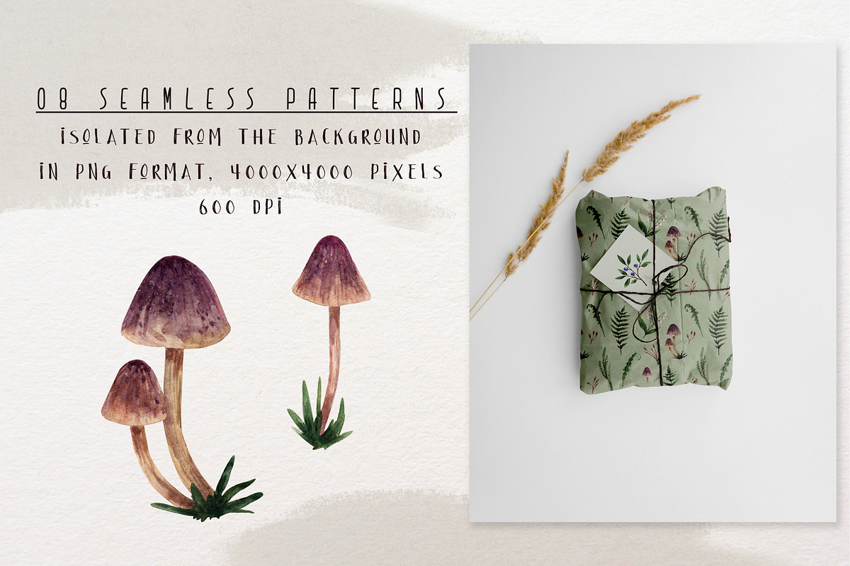 Forest animals and botany, an Animal Illustration by a_ptichkina (Photo 3 of 6)