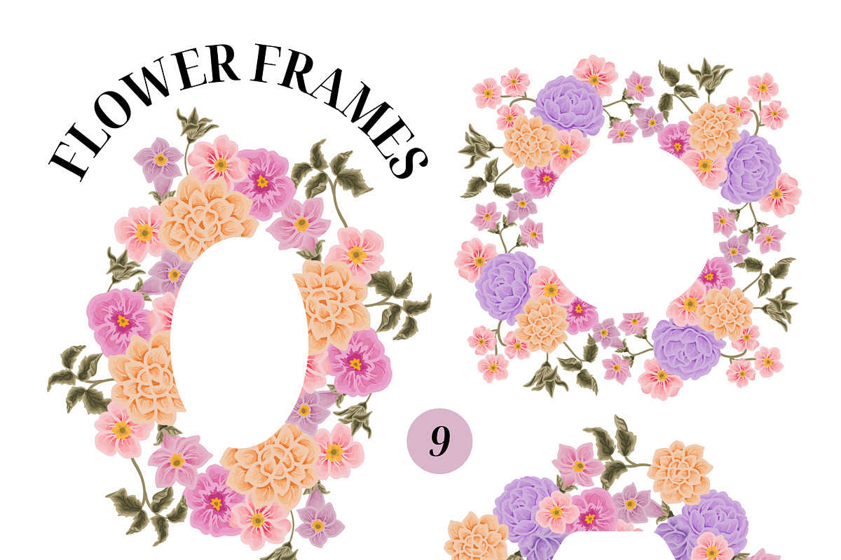 DREAMY VIOLET - Flower Collection, an Object Graphic by Artflorara (Photo 4 of 12)