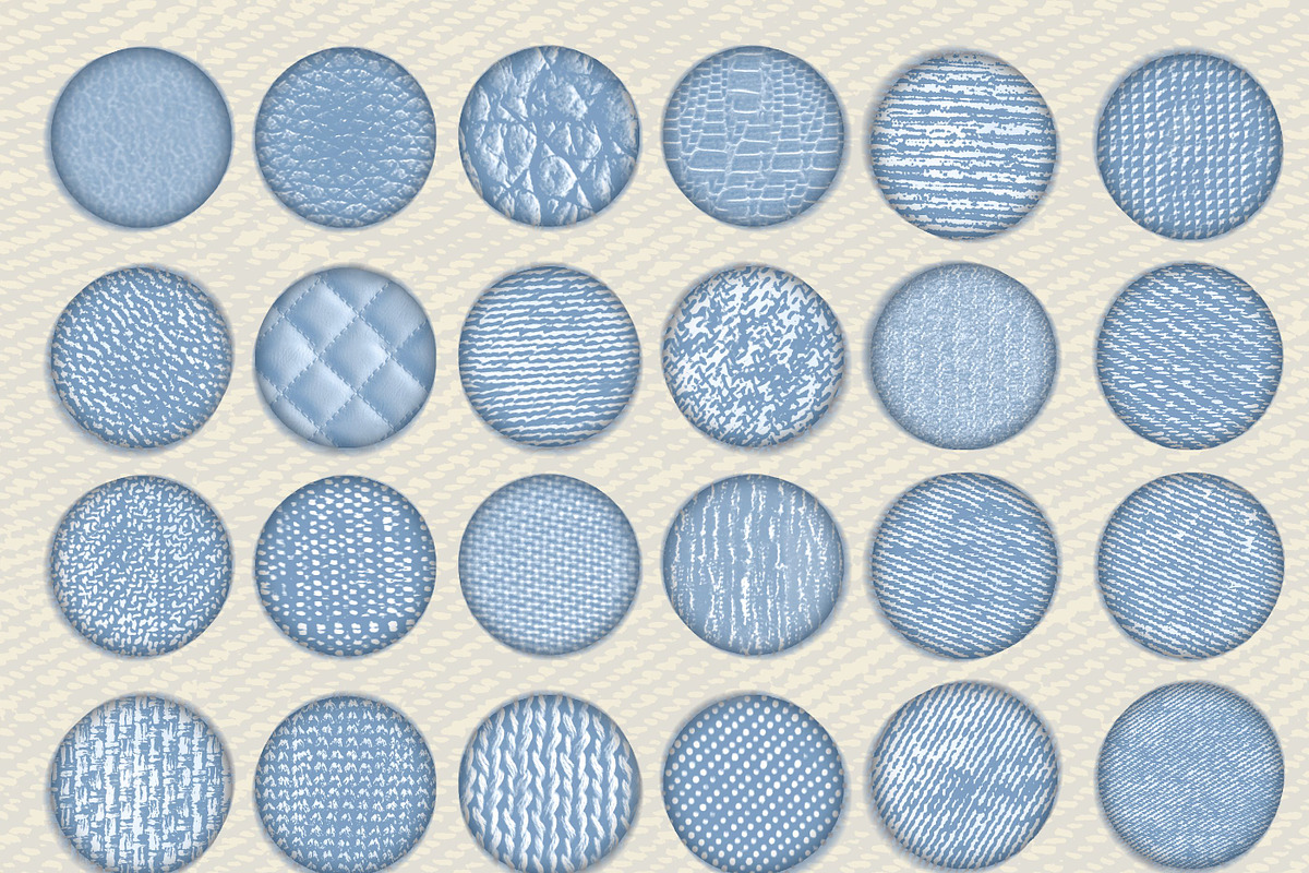 43 Procreate fabric brushes, a Brush Add-On by ProcreateiBox (Photo 3 of 4)