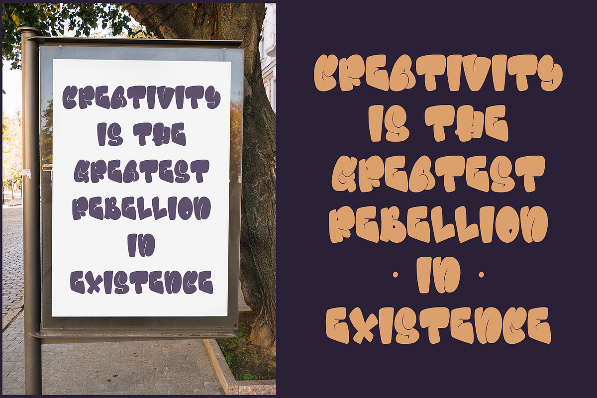 Gobsun Graffiti Display Font, a Handwritten Font by Maulana Creative (Photo 7 of 7)