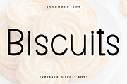 Biscuits, a Sans Serif Font by FreshTypeINK (Thumbnail 1 of 7)