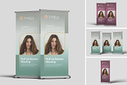 Realistic Roll Up Banner Mockup PSD, an Advertising Mockup by MA-KING_ART (Thumbnail 1 of 5)