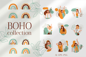 Boho Women Abstract Collection