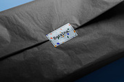 Logo Mockup Label on Wrap Paper, a Product Mockup by Asylab (Thumbnail 4 of 5)