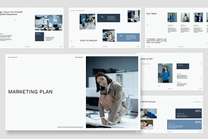 Cera : Marketing Plan Powerpoint, a Presentation Template by Punkl Camp