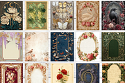 Victorian Floral Book Cover Bundle, a Brochure Template by LA Design (Thumbnail 2 of 10)