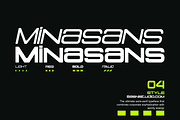 Minasans The Ultimate Sans Serif, a Sans Serif Font by Basnistudio (Thumbnail 1 of 8)
