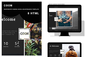 Coon - Responsive Coming Soon