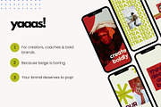 Bold Red Instagram Template Kit, a Social Media Template by Yaaas Design (Thumbnail 10 of 12)