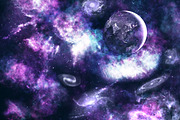 120+ Galaxy Procreate Brushes Pack, a Brush Add-On by OlgaRom (Thumbnail 4 of 11)