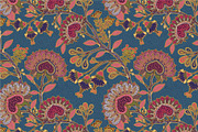 Autumn floral patterns. Seamless EPS, a Pattern Graphic by Sunny_Lion (Thumbnail 4 of 6)
