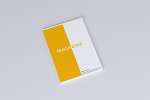 Magazine A4 Mock-Up