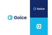 Letter G Signal Connection Logo, a Branding & Logo Template by ika trisiana (Thumbnail 1 of 2)