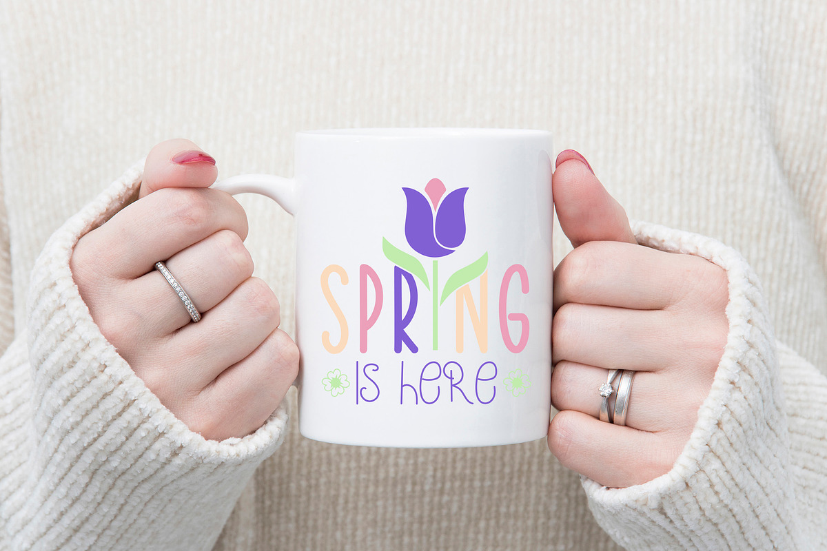 Spring Vibes Quirky Handletterd Font, a Font by CraftlabSVG (Photo 2 of 5)