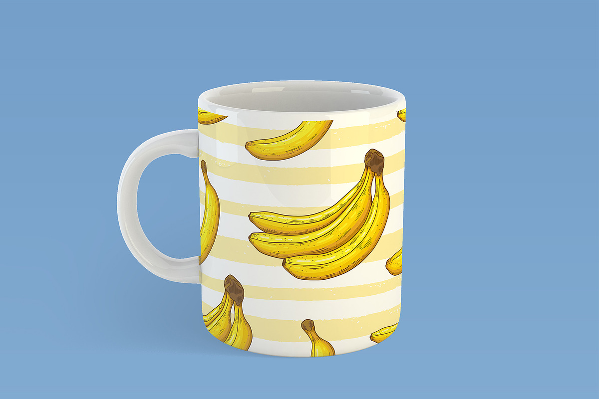 Tropical Fruit Seamless Patterns, a Pattern Graphic by Artspace (Photo 4 of 4)