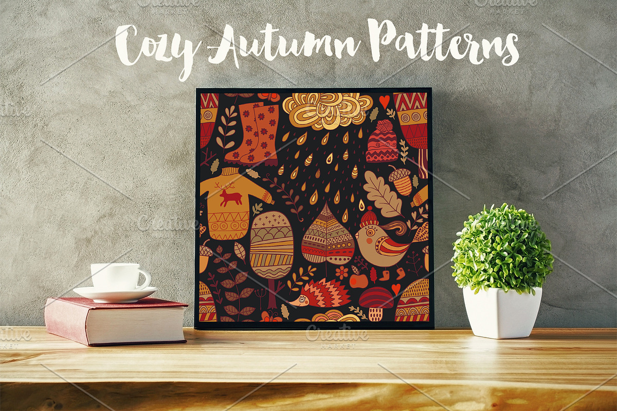 Autumn and Thanksgiving Collection, a Pattern Graphic by Markovka (Photo 3 of 7)