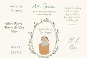 Spring Watercolor Illustrations, a Decorative Illustration by whiteheartdesign (Thumbnail 4 of 30)