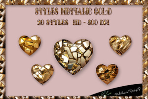 STYLES METTALIC GOLD