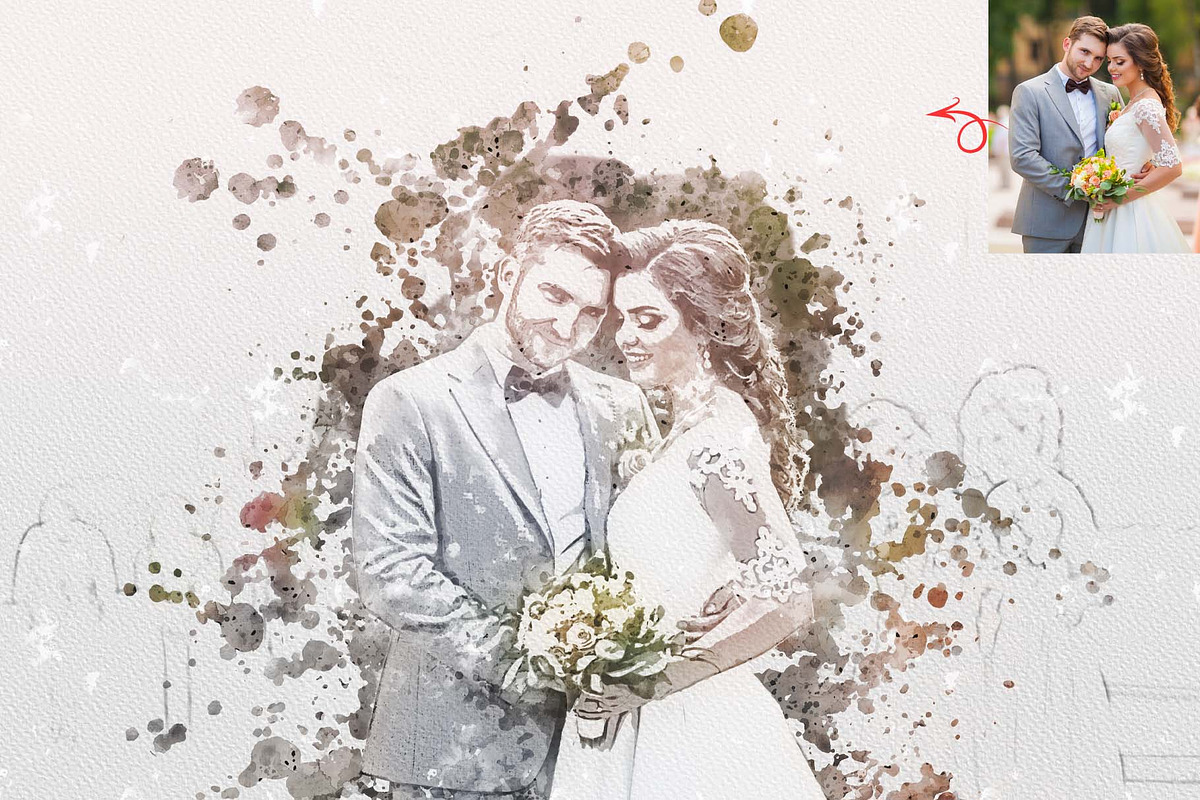 Ink Splash Art Photoshop Action, an Action Add-On by Photoshop Action (Photo 8 of 15)